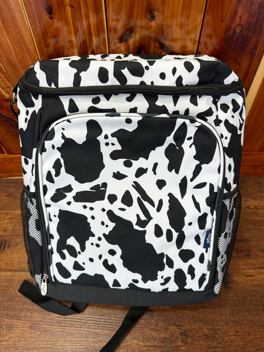 Cowprint Backpack Cooler