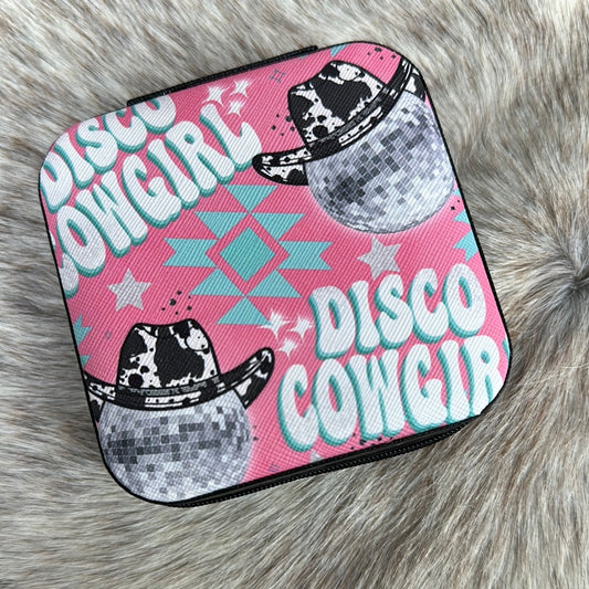 Small Disco Cowgirl Jewelry Box