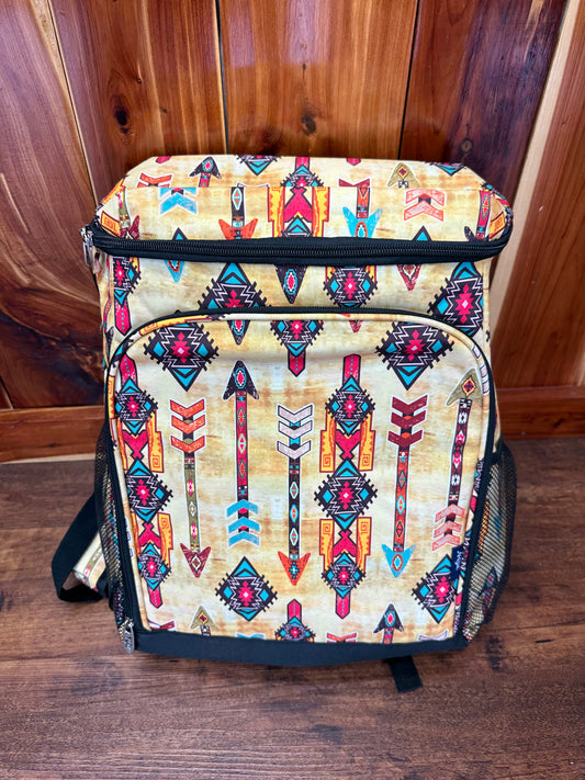 Sunshine Arrow Backpack Cooler