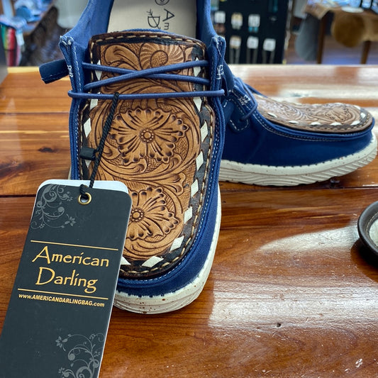 American Darling Tooled Leather